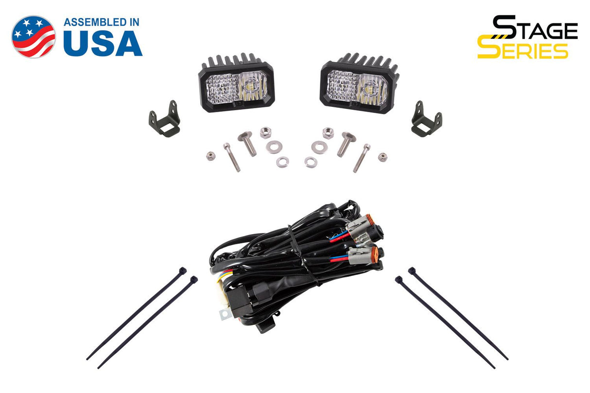 Kit de feux de fossé rétroéclairés Stage Series pour Toyota 4Runner 2010-2024