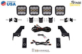 Kit de barre lumineuse LED pour capot Jeep Jl 2018-2022 Wrangler 