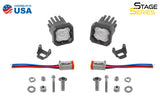 SSC1 White SAE Fog Standard LED Pod (pair)