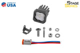 SSC1 White SAE Fog Standard LED Pod (one)