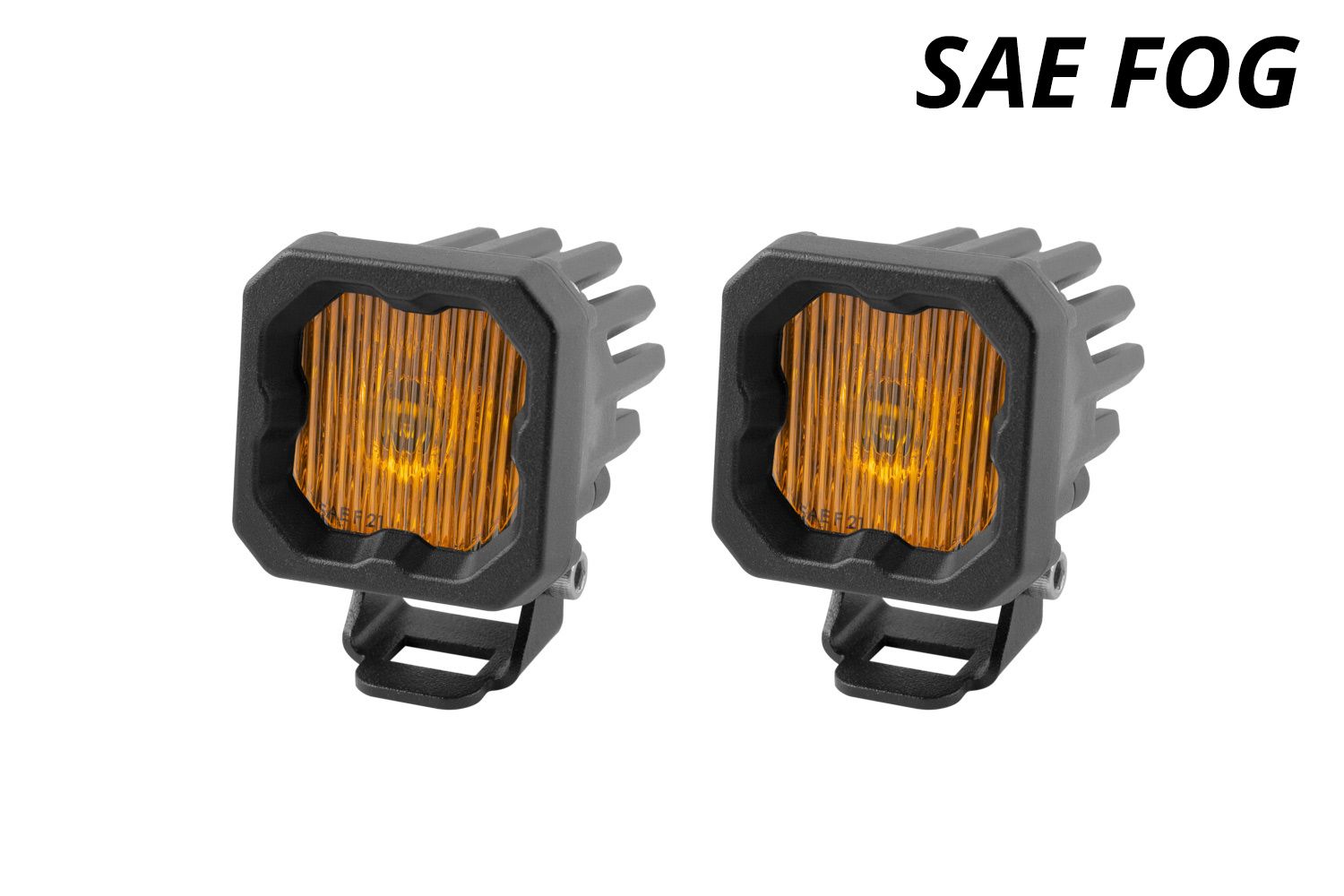 SSC1 Yellow SAE Fog Standard LED Pod (pair)