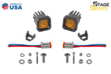 SSC1 Yellow SAE Fog Standard LED Pod (pair)