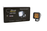 SSC1 Yellow SAE Fog Standard LED Pod (one)