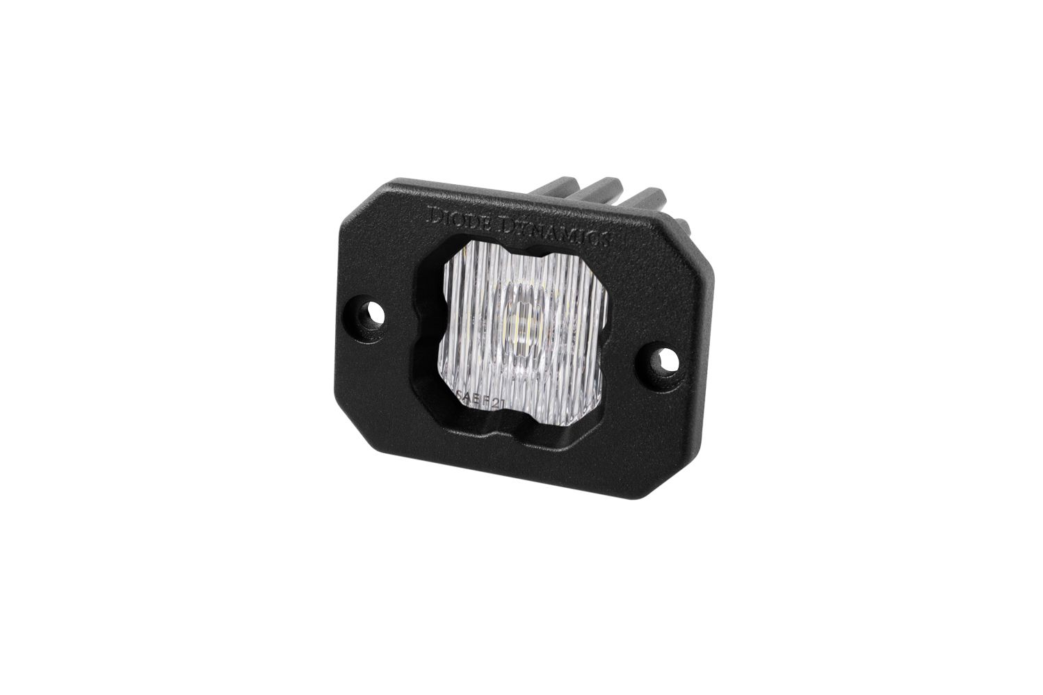 SSC1 White SAE Fog Flush Mount LED Pod (one)