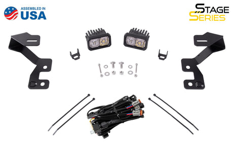 Stage Series Backlit Ditch Light Kit for 2021-2025 Ford Bronco Sport