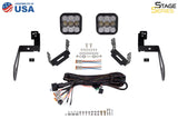 Kit de barre lumineuse LED pour pare-chocs Jeep Jl 2018-2022 Wrangler