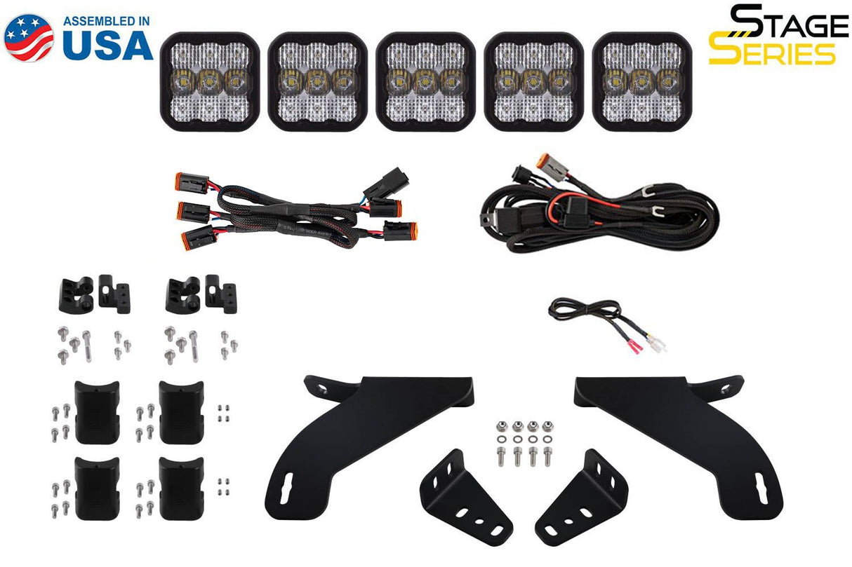 Kit de barres lumineuses CrossLink pour calandre SS5 pour Ford F-150 2021-2023