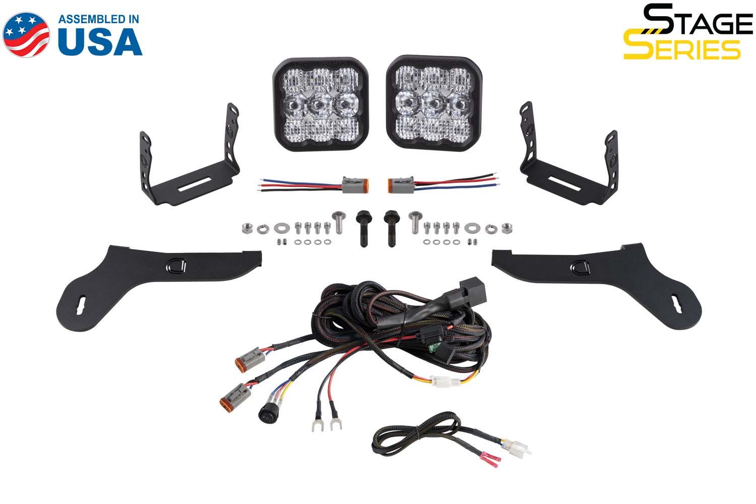 SS5 Bumper LED Pod Light Kit for 2017-2020 Ford Raptor