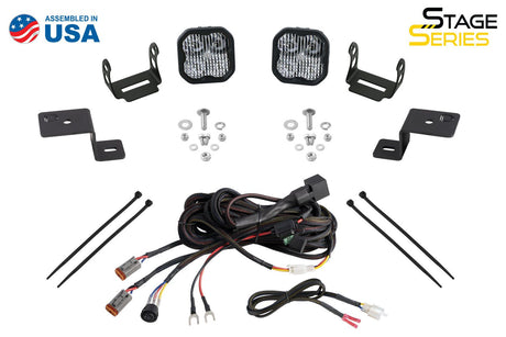 Stage Series Backlit Ditch Light Kit for 2022-2025 Ford F-150 Lightning