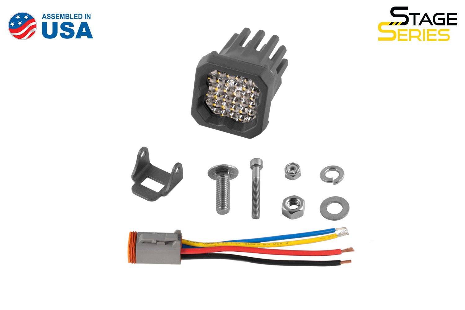 Stage Series C1R White Flood Standard LED Pod (one)