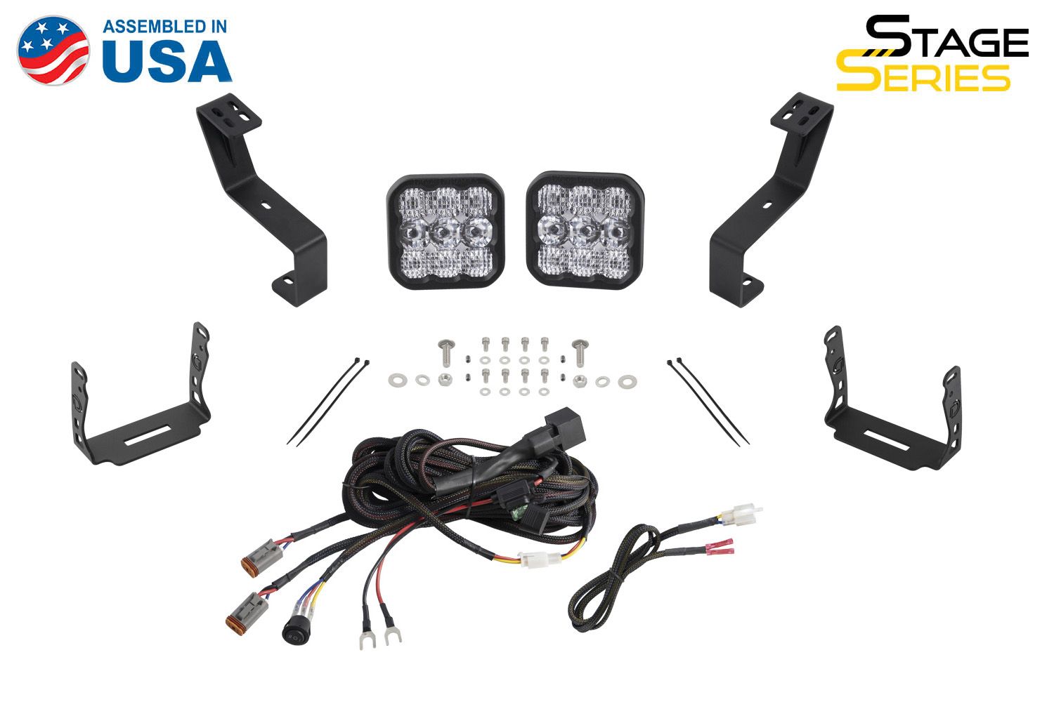 SS5 Bumper LED Pod Light Kit for 2019-2024 Ram 1500