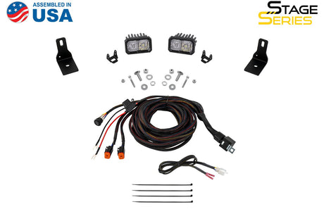 Stage Series Backlit Ditch Light Kit for 2022-2024 Ford Maverick