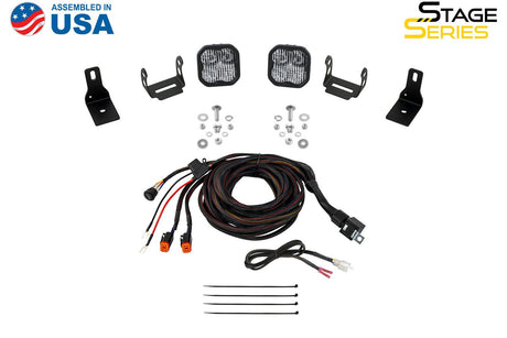 Stage Series Backlit Ditch Light Kit for 2022-2024 Ford Maverick