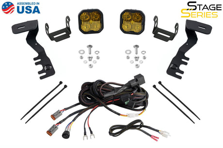 Stage Series Backlit Ditch Light Kit for 2024-2025 Toyota Tacoma