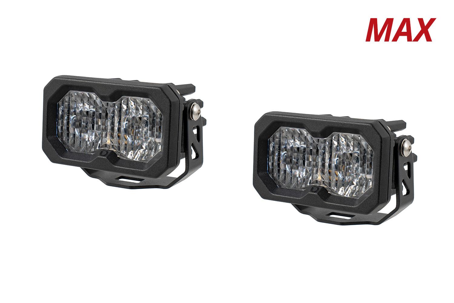 C2 2.0 SAE/DOT White Max Standard LED Pod (pair)