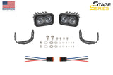 C2 2.0 SAE/DOT White Max Standard LED Pod (pair)