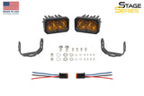 C2 2.0 SAE Yellow Max Standard LED Pod (pair)