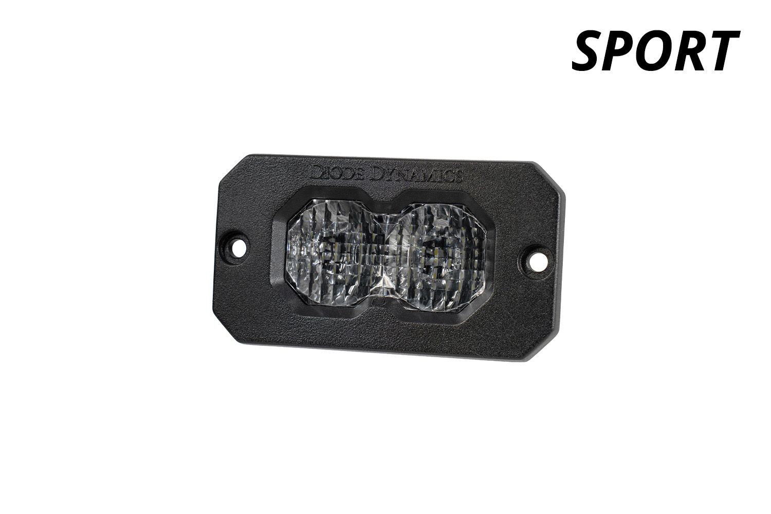 C2 2.0 White Sport Flush Mount LED Pod (one)