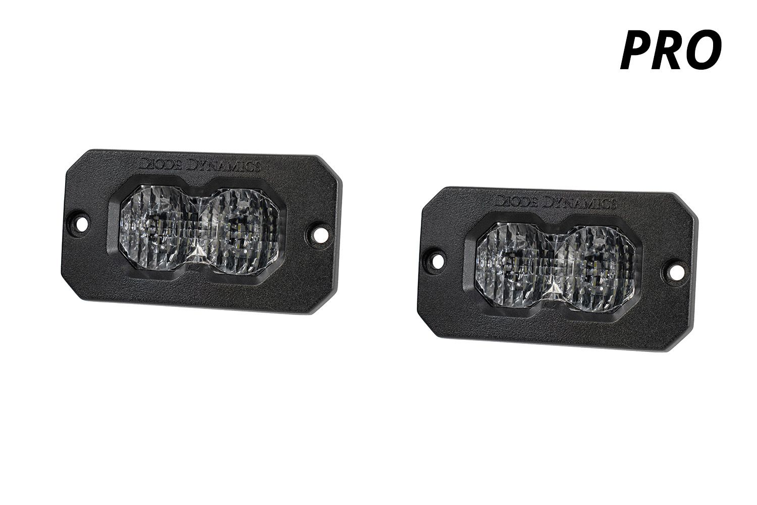 C2 2.0 White Pro Flush Mount LED Pod (pair)