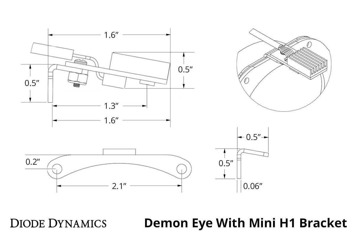 Yeux de démon multicolores Pro-Series (ensemble)