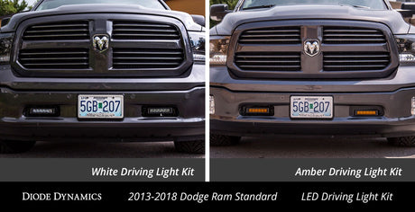 Kit de barre lumineuse LED standard SAE/DOT pour Dodge Ram 2013-2018