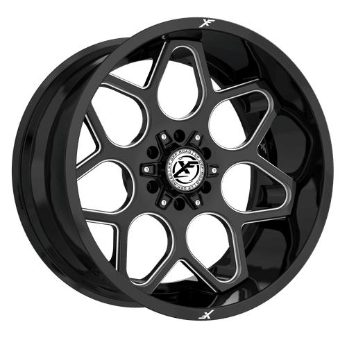 XF OFFROAD - XF-233 | 20x10 / -12 Offset / 8x165.1/8x180 Boulonnage | XF-233201081651180-12GBML