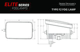 Elite Series Type F2 Fog Lamps (Pair)
