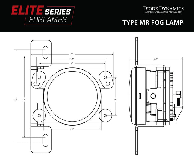 Elite Series Type MR Fog Lamps (pair)