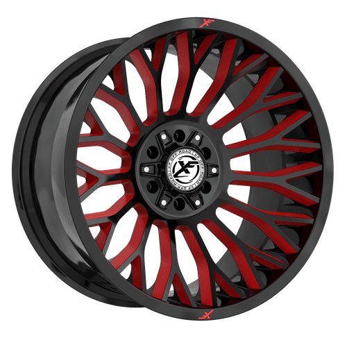 XF OFFROAD - XF-237 | 22x12 / -44 Offset / 8x165.1/8x170 Bolt Pattern | XF-237221281651170-44GBRW