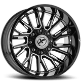 XF OFFROAD - XF-230 | 20x9 / 12 Offset / 6x135/6x139.7 Modèle de boulon | XF-230209061351397+12GBM