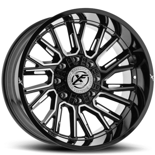 XF OFFROAD - XF-230 | 20x9 / 12 Offset / 6x135/6x139.7 Modèle de boulon | XF-230209061351397+12GBM