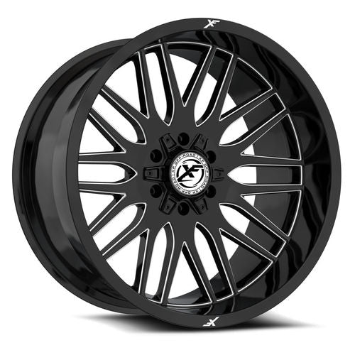 XF OFFROAD - XF-240 | 20x10 / -12 Offset / 8x165.1/8x180 Boulonnage | XF-240201081651180-12GBML