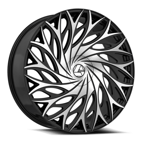 AZARA - AZA-525BM | 20x8.5 / 35 Offset / 5x114.3/5x120 Bolt Pattern | AZA-52520853835BM