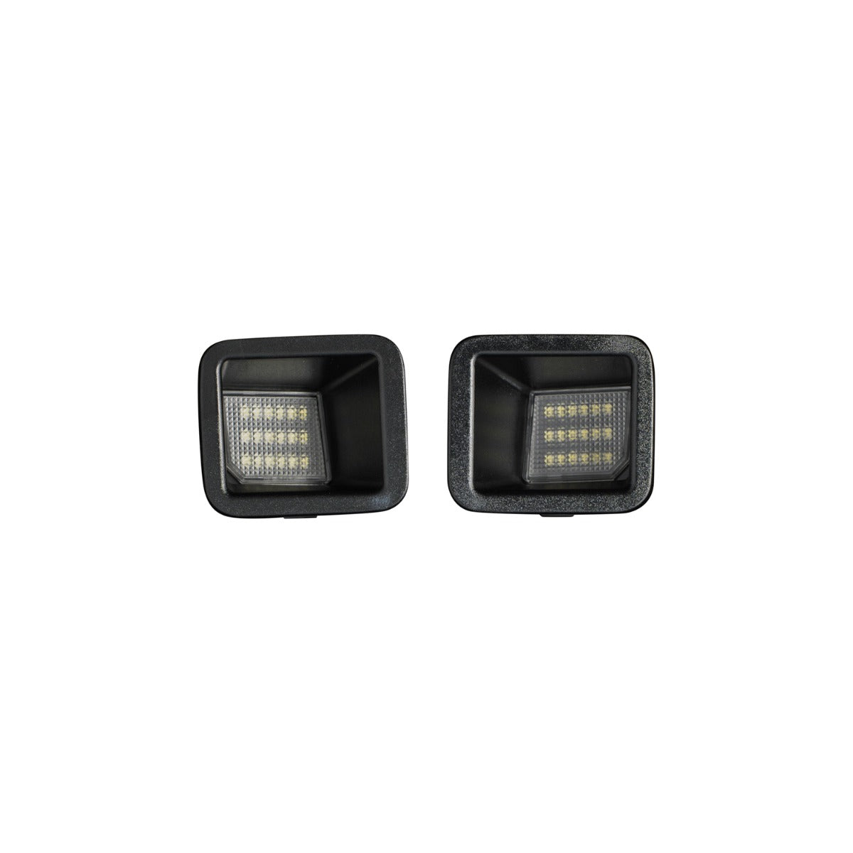 2017-2024 Ford Super Duty LED License Plate Lights (pair), Clear