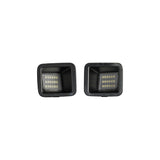 2017-2024 Ford Super Duty LED License Plate Lights (pair), Clear