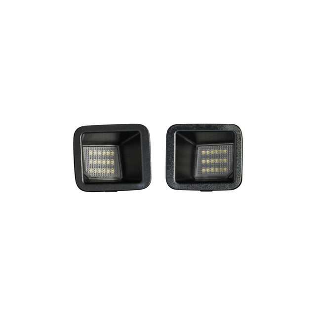 2017-2024 Ford Super Duty LED License Plate Lights (pair), Clear