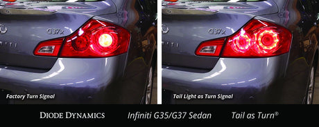 2009-2013 Infiniti G37 Sedan Tail as Turn Module (USDM) (pair)