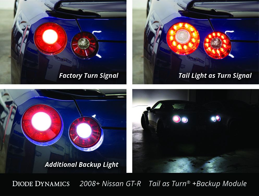 2009-2021 Nissan GT-R Tail as Turn +Backup Module (USDM)