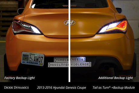 2013-2016 Hyundai Genesis Coupe Tail as Turn +Backup Module (USDM)