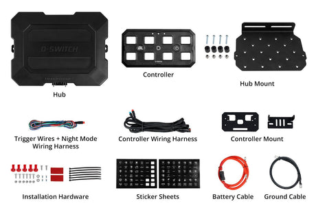 Stand-Off D-Switch Hub Mounting Kit