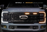 2023+ Ford Super Duty XBG LED DRL Grille (Black)