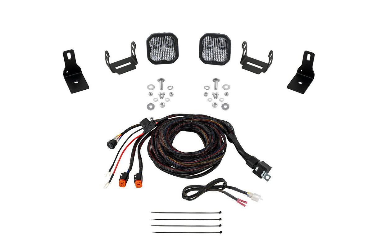 Stage Series Backlit Ditch Light Kit for 2022-2024 Ford Maverick