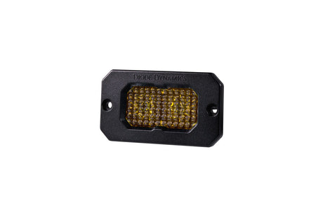 C2 1.0 SAE Yellow Pro Flush Mount LED Pod (one)