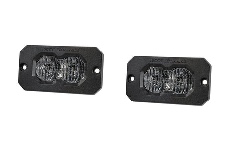 C2 2.0 White Pro Flush Mount LED Pod (pair)