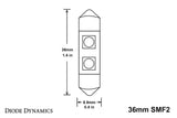 36MM : ampoules LED HP6 (paire)