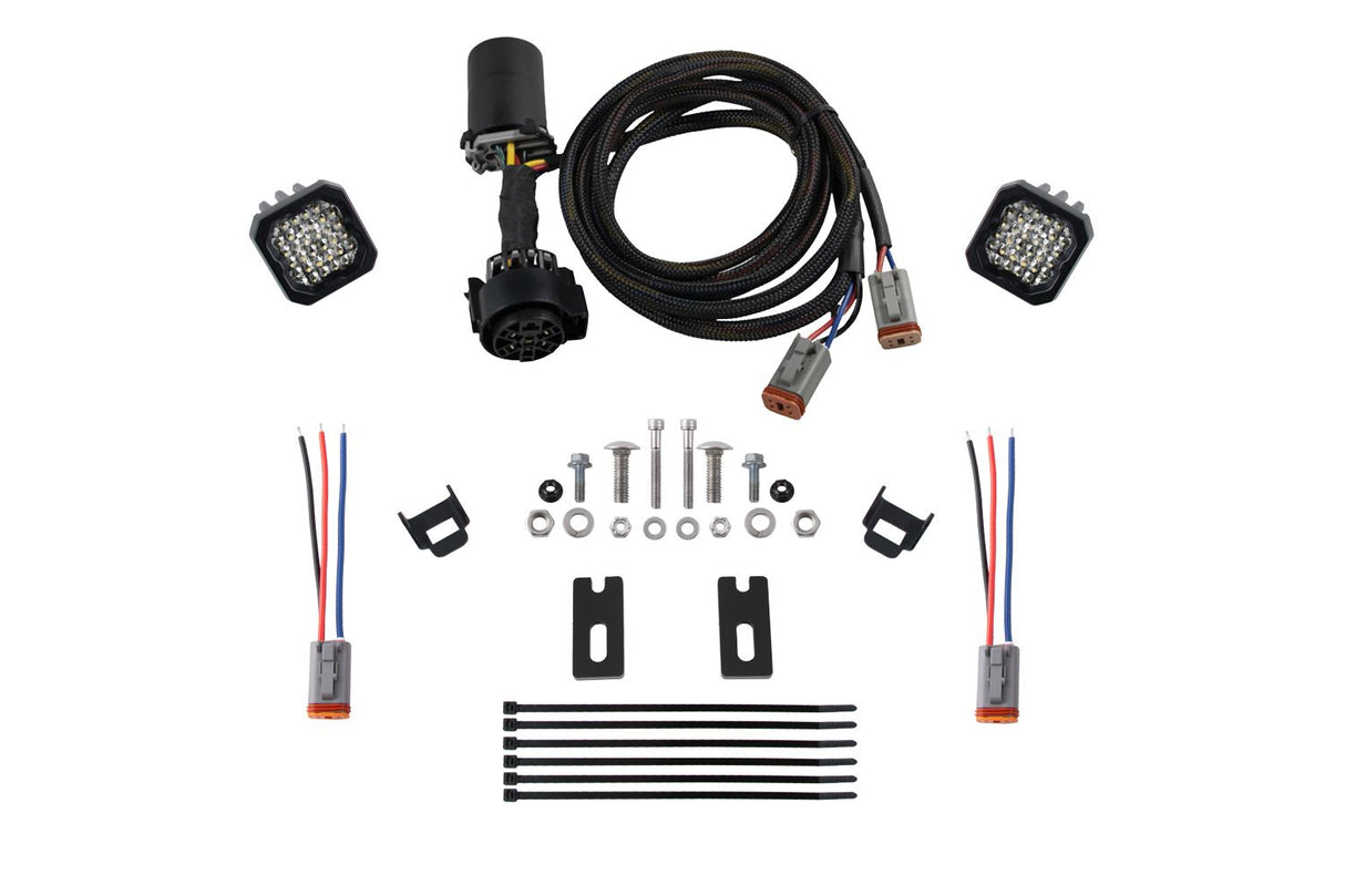 Kit d'éclairage de fossé à LED de la série Stage pour Toyota Tacoma 2016-2023