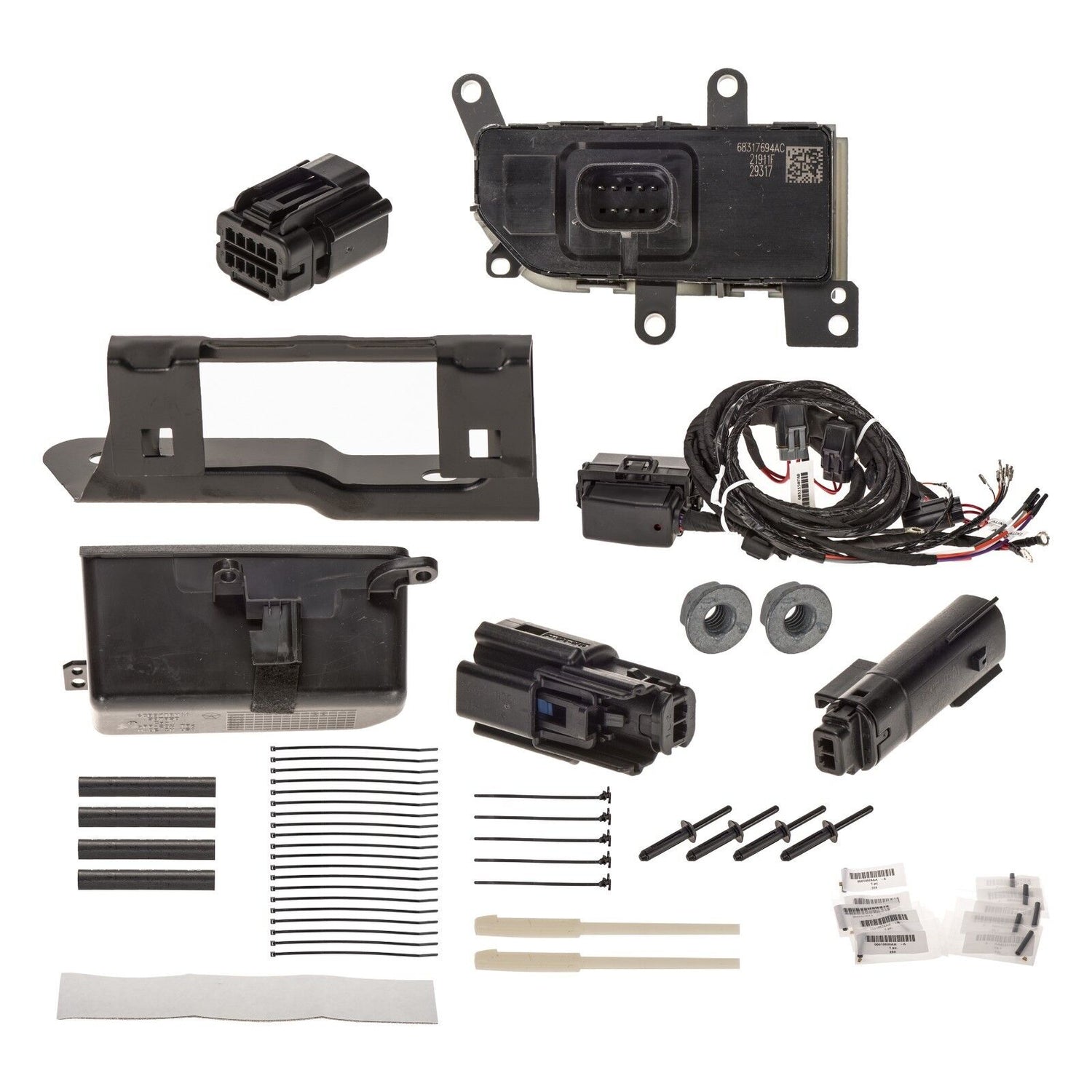 Mopar 82215190AE Jeep Auxiliary Switch Bank Install Kit |... – Ess K ...