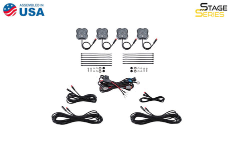 Kit d'éclairage LED RGBW Stage Series (pack de 4)