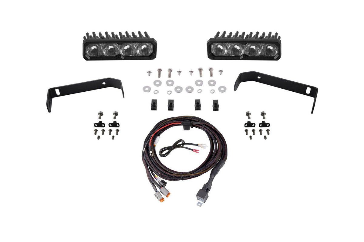 Diode Dynamics SS6 LED Lightbar Kit for 2019-2021 Ford Ranger White ...