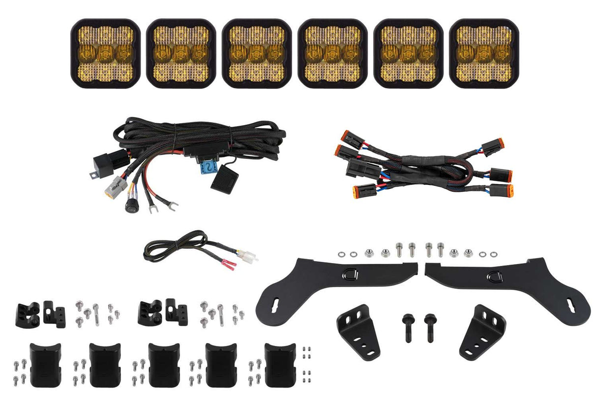 Kit de barre lumineuse CrossLink de calandre SS5 pour Ford F-150 2021-2023